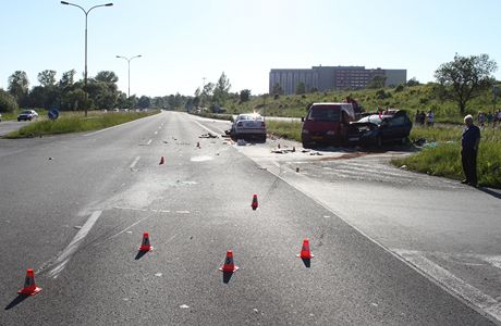 Tragická nehoda na výpadovce z Havíova do Ostravy. (27. kvtna 2011)
