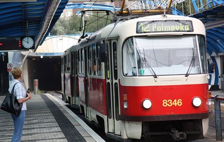 Tramvajov tra Hluboepy - Sdlit Barrandov