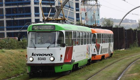 Kvli havárii mly tramvaje na Barrandovské trati zpodní. Ilustraní foto