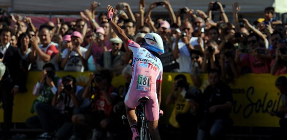 ÚLEVA. Mám to za sebou, oddechl si Alberto Contador. Podruhé triumfoval na Giru.