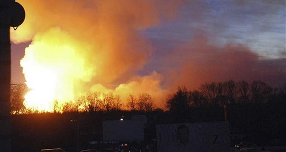 Exploze skladit v Uljanovsku