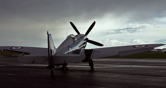 Letoun Spitfire historické letky RAF