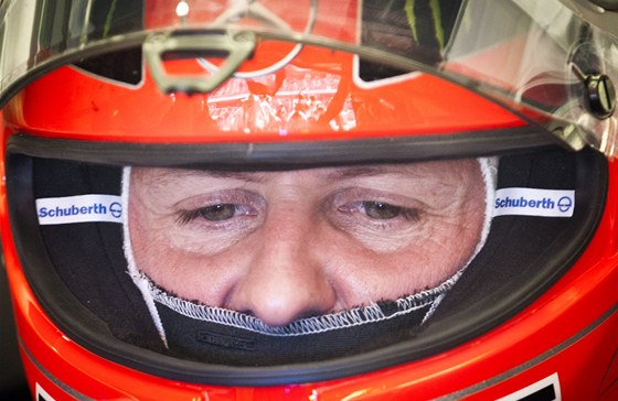 Michael Schumacher v kokpitu svého monopostu
