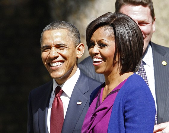 Barack Obama s manelkou Michelle tvoí astný pár u skoro ti dekády.