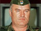 Velitel bosenských Srb Ratko Mladi na snímku z roku 1992