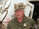 Ratko Mladi na sarajevském letiti (10. srpna 1993)