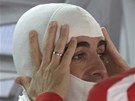 Fernando Alonso se chystá ped tréninkem na Velkou cenu Monaka