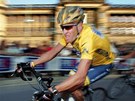 Lance Armstrong v Praze 2004