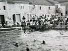 Vodní pólo v Komoav v 60. letech