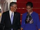 Barack Obama s manelkou Michelle
