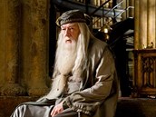 Michael Gambon jako Brumbál ve filmu Harry Potter a Princ dvojí krve (2009)