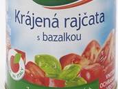 Krájená rajčata s bazalkou