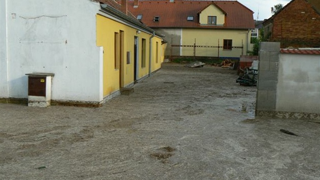 Povode� v obci Úlice na Plze�sku