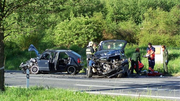 Tragická nehoda u Bin na Klatovsku