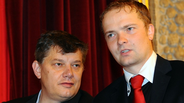 Ale Huák s právníkem na jednání vitel