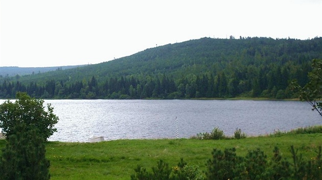 Jizerské hory. Pehrada Sou