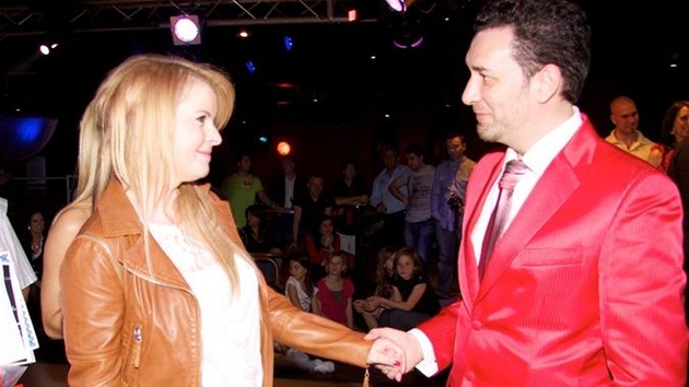 Iveta Barto�ová a Domenico Martucci della Torre