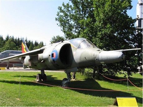 Stejn problm dv een. Britsk Harrier GR.3