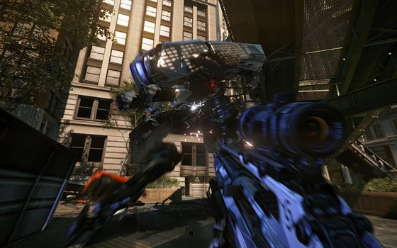 Obrázek z titulu Crysis 2, který také vyuívá CryEngine 3