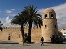 Sousse, arabská Medina s hradbami z 9. století