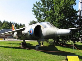 Stejn problm dv een. Britsk Harrier GR.3