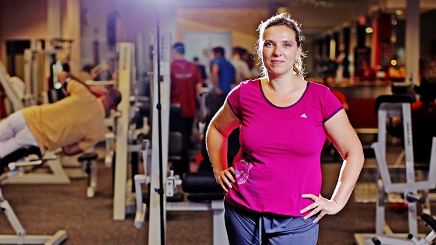 �tená�ka Jana na za�átku hubnutí