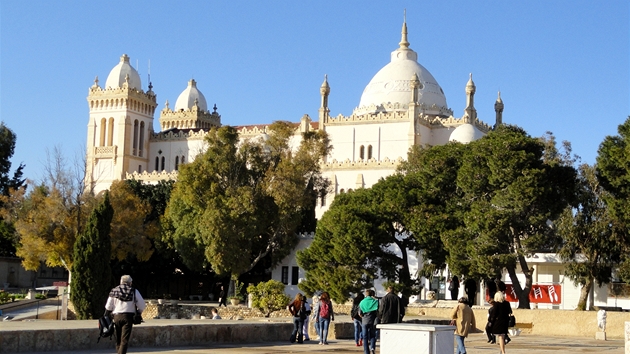 Kartágo, katedrála Ludvíka IX. z roku 1884