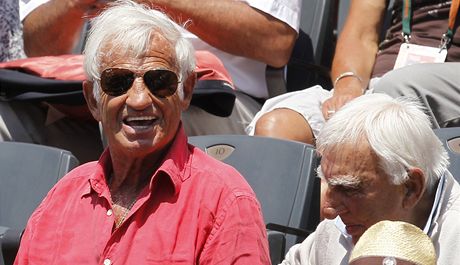 Jean Paul Belmondo na Roland Garros