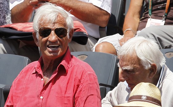 Jean Paul Belmondo na Roland Garros