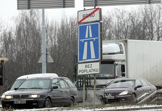 Úsek dálnice D2 z Brna do Bratislavy bez poplatku