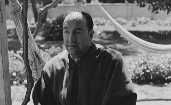 Chilský spisovatel Pablo Neruda