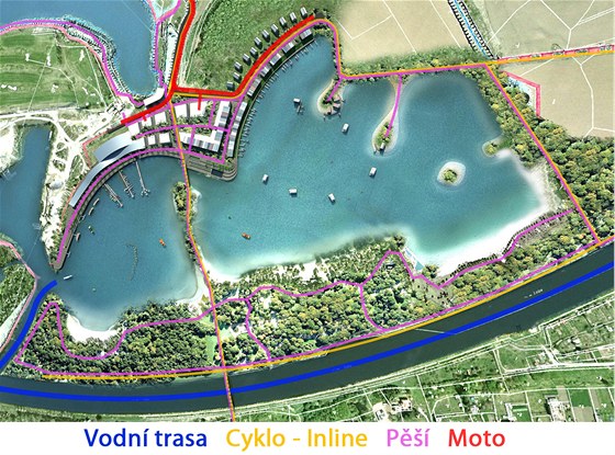 Vizualizace k projektu Probotská jezera