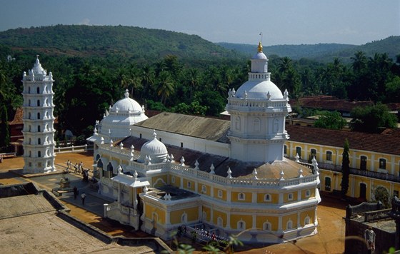 Hinduistický chrám rí Mangé v Goa 