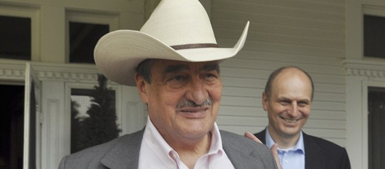 Ministr Karel Schwarzenberg na cest po USA