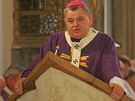 Dominik Duka na pohbu arcibiskupa Karla Otenka v Hradci Krlov (3., ervna...
