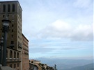 Výhled od baziliky v klátee Montserrat