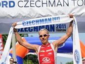  Petr Vabrouek vyhrl zvod Czechman Triatlon 2011.