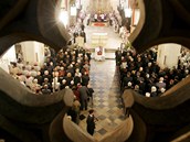 Poheb arcibiskupa Karla Otenka v Hradci Krlov (3., ervna 2011) 