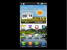 Displej LG Optimus Black