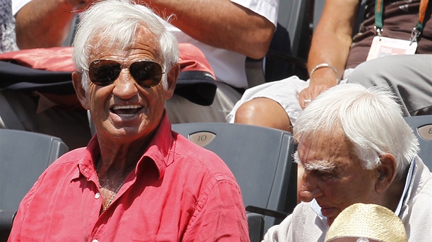 Jean Paul Belmondo na Roland Garros