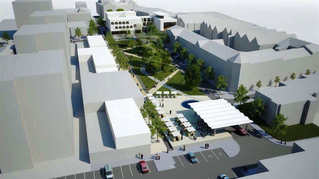 Smetanovo nám�stí v Havlí�kov� Brod� je socialistická stavba ze 70. let. Brodská radnice z n�j chce ud�lat  místo odpo�inku a relaxace s velkými zelenými plochami.