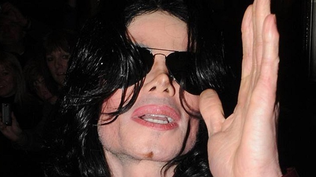 Michael Jackson na představení muzikálu Oliver!