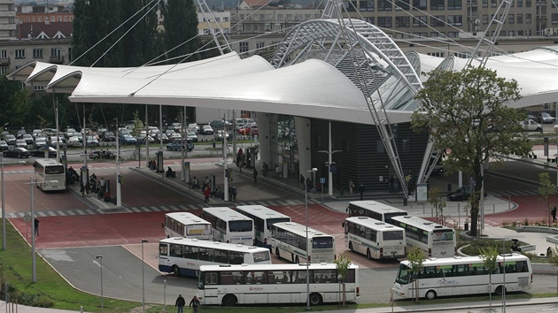 Autobusový terminál v Hradci Králové