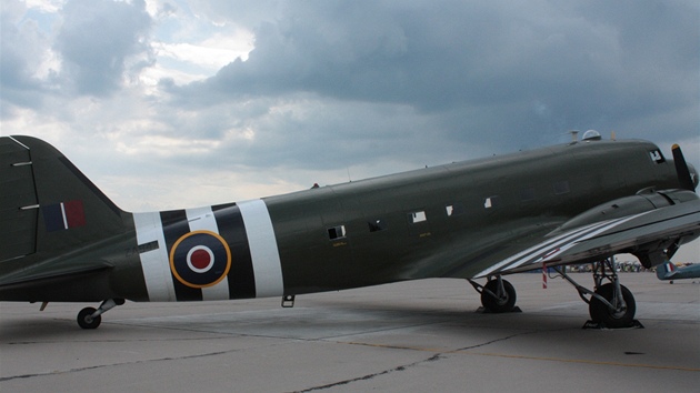 Aviatická pou v Pardubicích 2011 - Dakota DC-3.