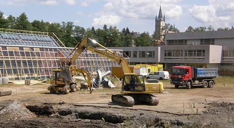 V Tachov zaala stavba nového koupalit za 55 milion