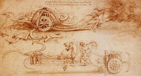 Originály da Vinciho nárt v eské republice jet nebyly vystavovány (ilustraní snímek).