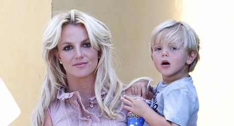 Britney Spears se synem Seanem Prestonem