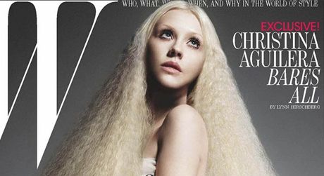 Christina Aguilera na obálce magazínu W