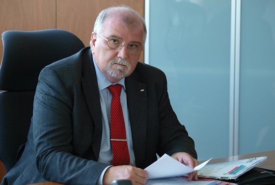 Prezident Svazu průmyslu a dopravy Jaroslav Hanák.