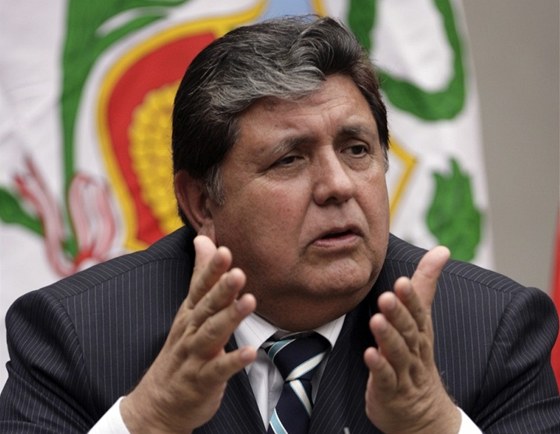 Peruánský prezident Alan García